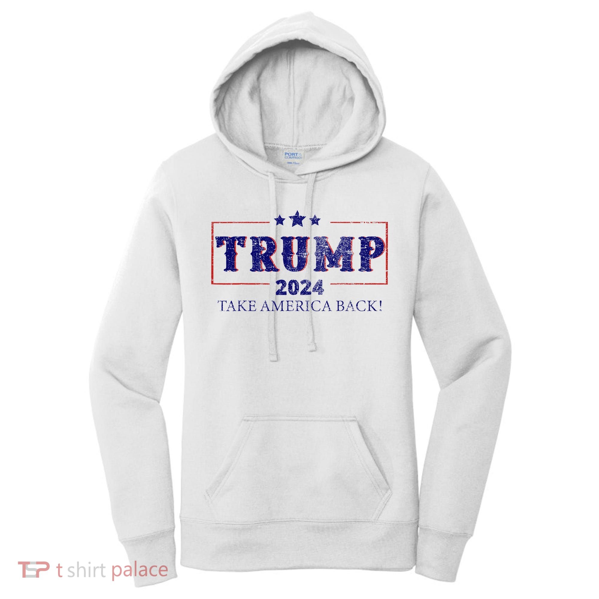 2024 Take America Back Trump Make America Women's Hoodie
