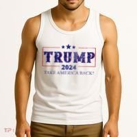 2024 Take America Back Trump Make America Tank Top thumb 3