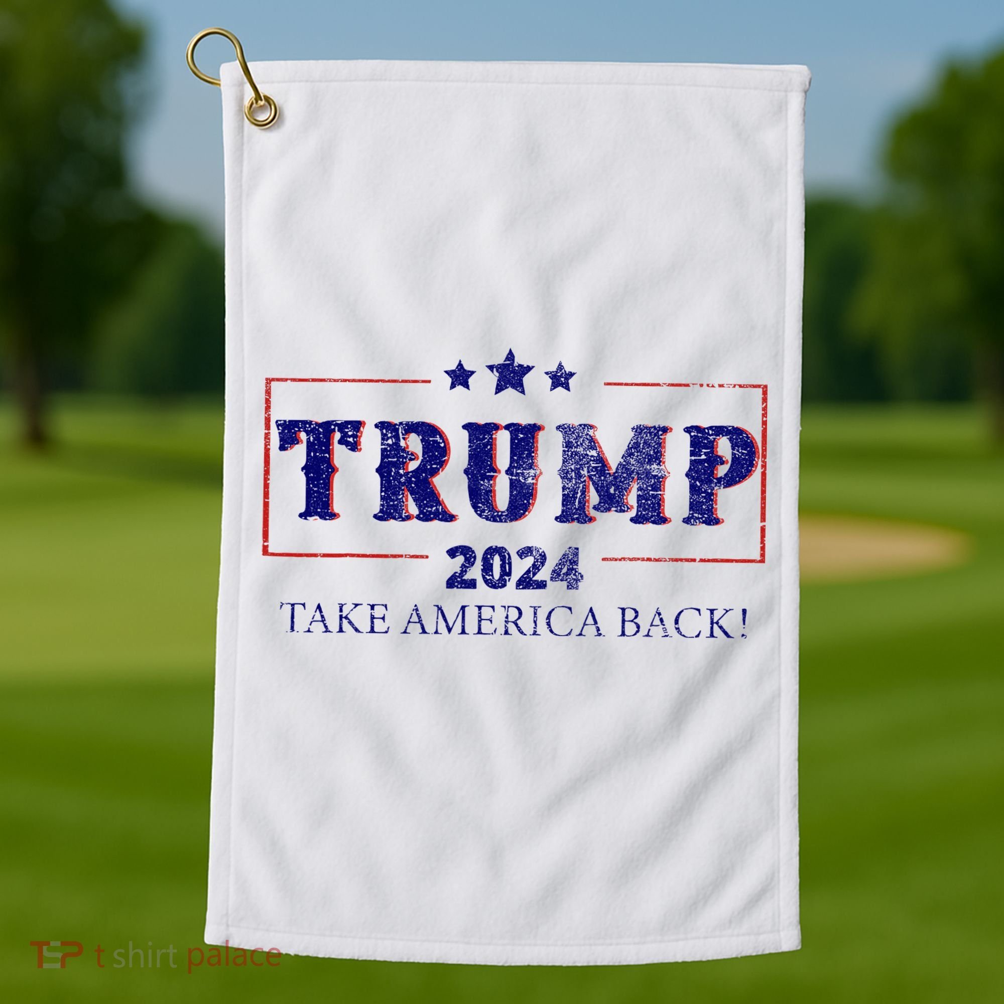 2024 Take America Back Trump Make America Golf Towel