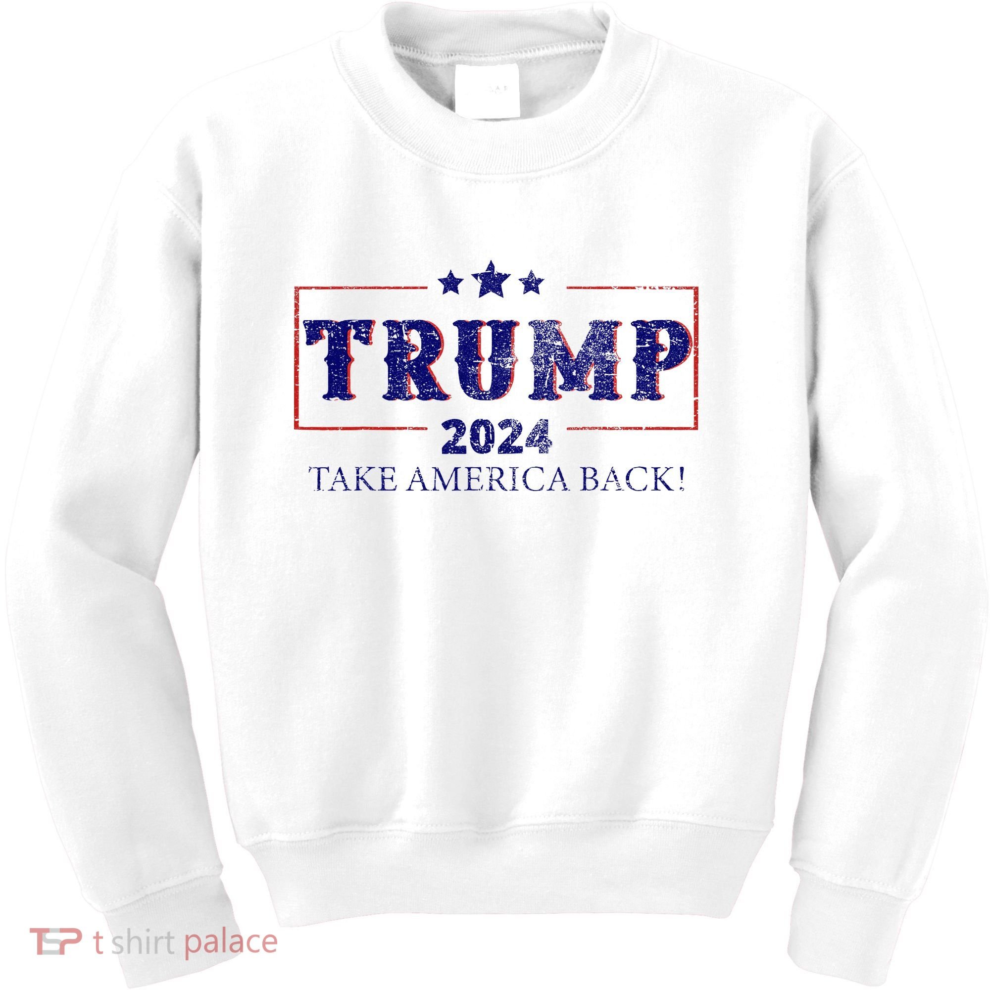 2024 Take America Back Trump Make America Kids Sweatshirt