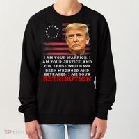 2024 Trump Desantis Florida CPAC I Am Your Retribution Trumo Women's Sweatshirt thumb 0