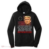 2024 Trump Desantis Florida CPAC I Am Your Retribution Trumo Women's Hoodie thumb 0