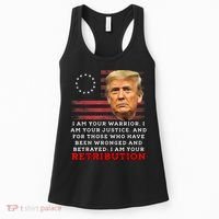 2024 Trump Desantis Florida CPAC I Am Your Retribution Trumo Women's Tank Top thumb 0