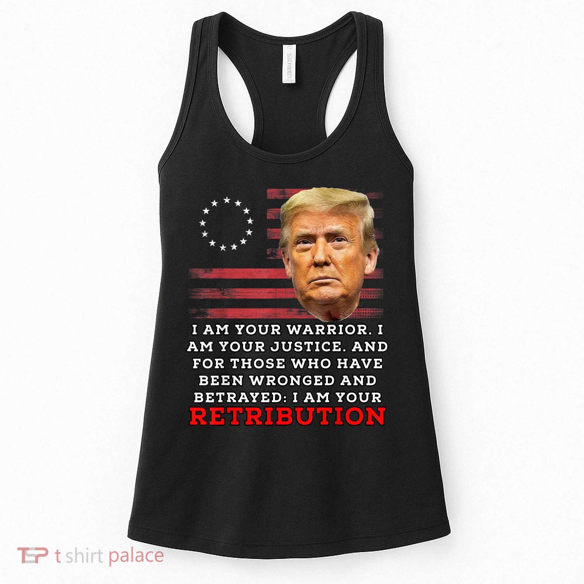 2024 Trump Desantis Florida CPAC I Am Your Retribution Trumo Women's Tank Top