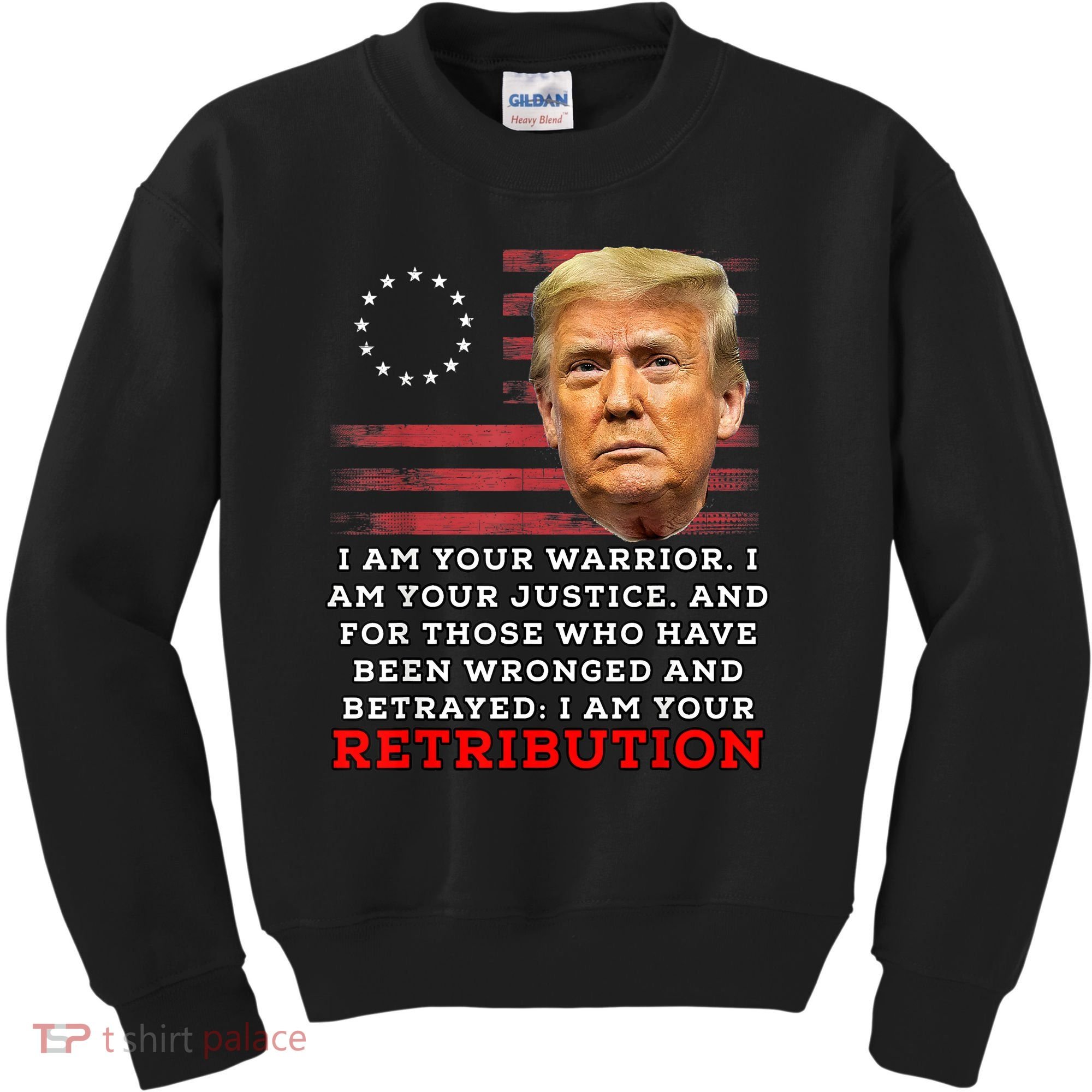 2024 Trump Desantis Florida CPAC I Am Your Retribution Trumo Kids Sweatshirt