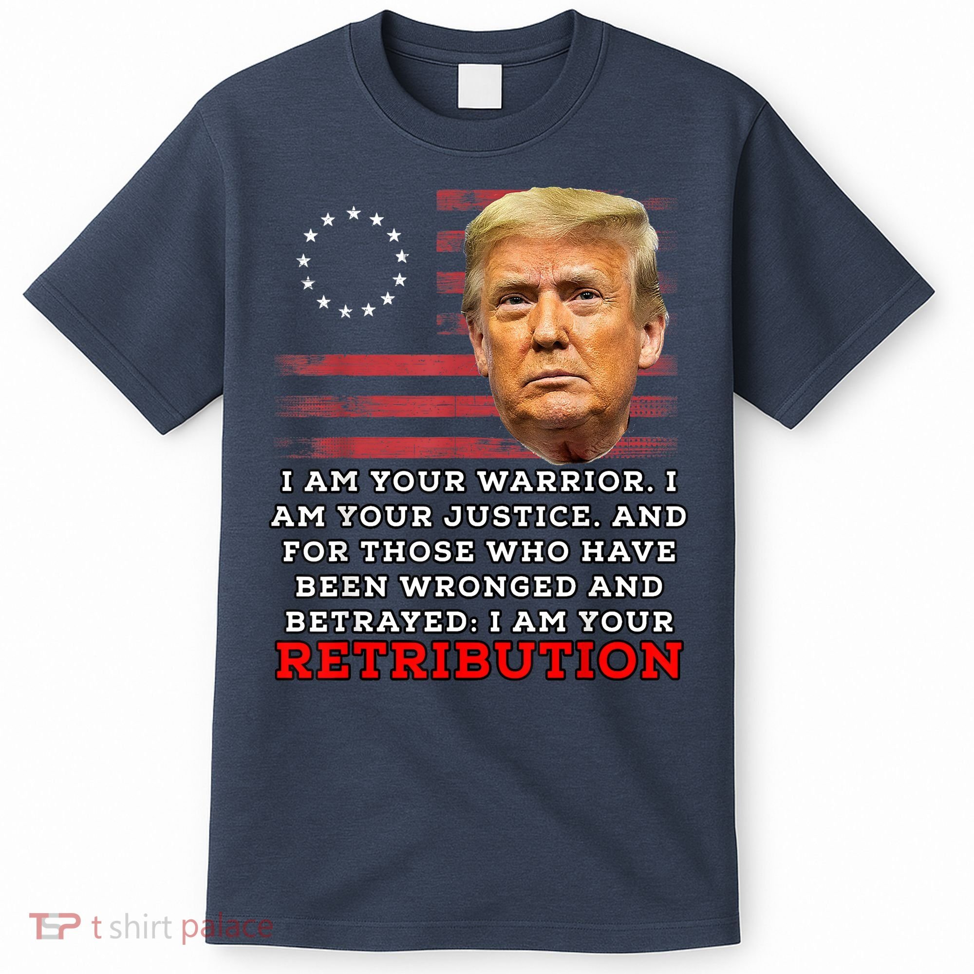 2024 Trump Desantis Florida CPAC I Am Your Retribution Trumo T-Shirt