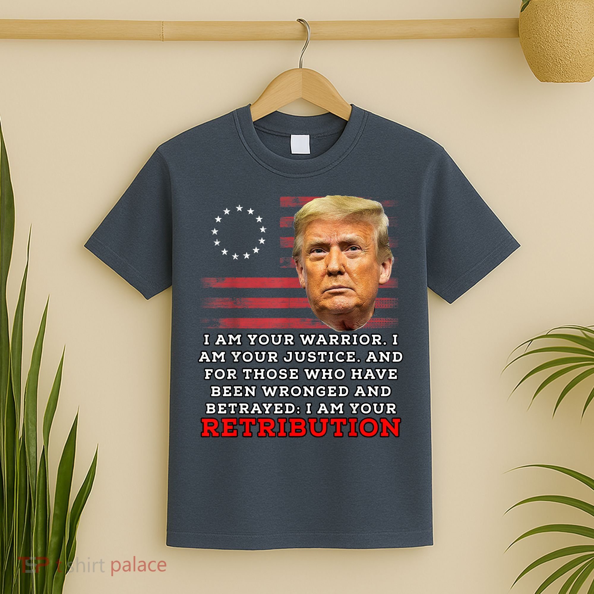 2024 Trump Desantis Florida CPAC I Am Your Retribution Trumo T-Shirt