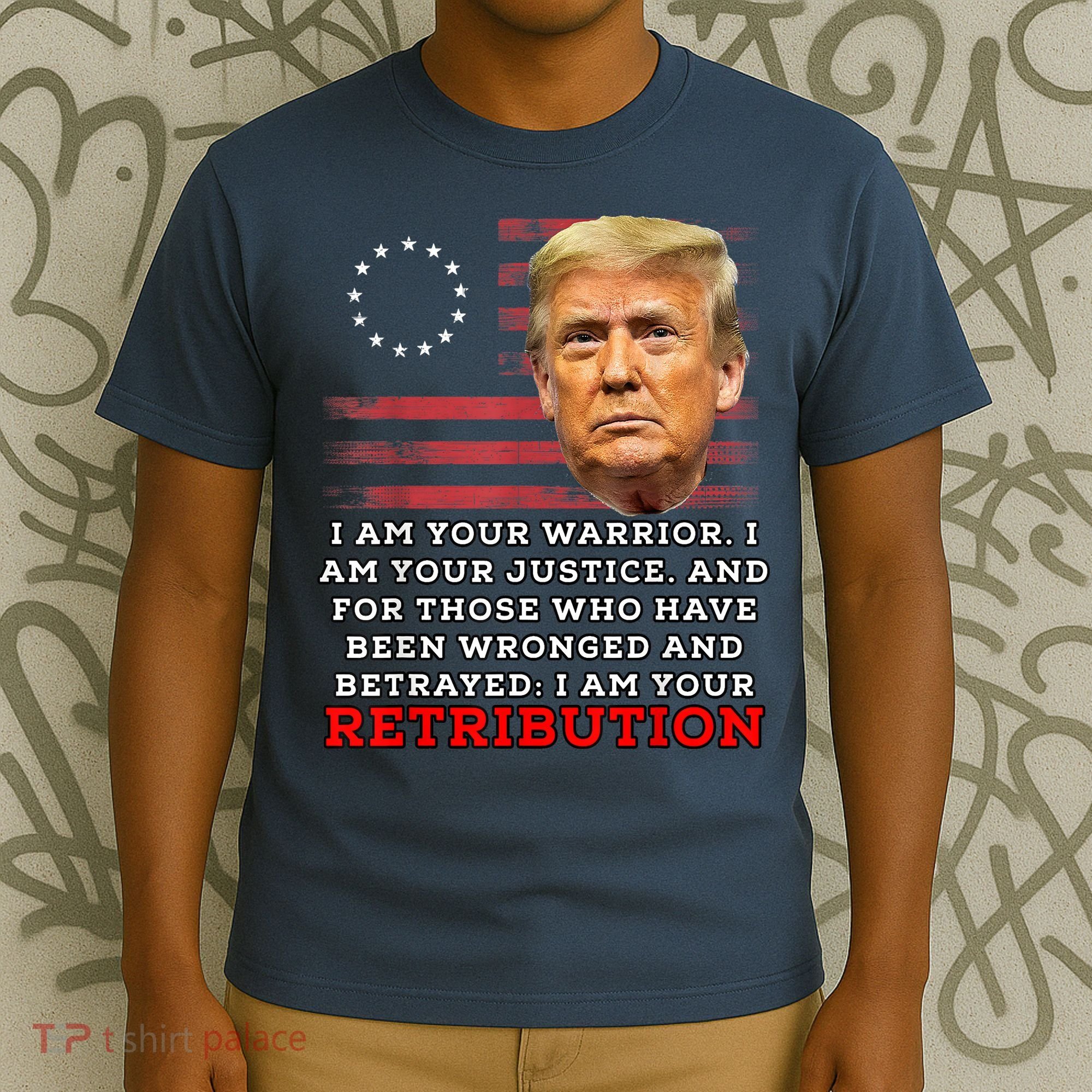 2024 Trump Desantis Florida CPAC I Am Your Retribution Trumo T-Shirt