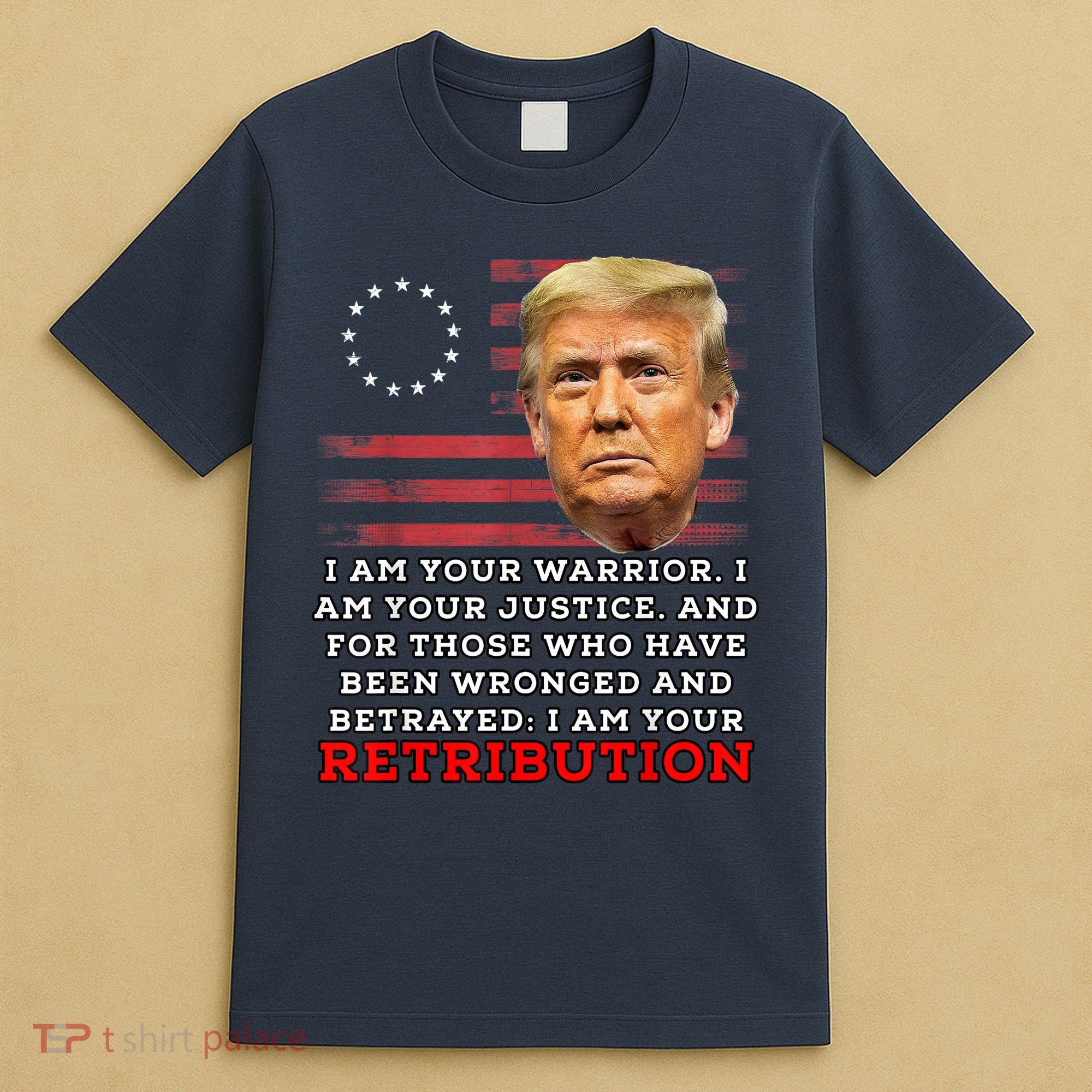 2024 Trump Desantis Florida CPAC I Am Your Retribution Trumo T-Shirt