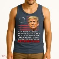 2024 Trump Desantis Florida CPAC I Am Your Retribution Trumo Tank Top thumb 3