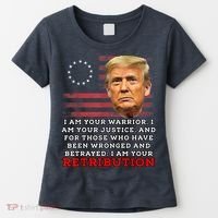 2024 Trump Desantis Florida CPAC I Am Your Retribution Trumo Women's T-Shirt thumb 0