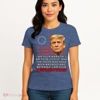 2024 Trump Desantis Florida CPAC I Am Your Retribution Trumo Women's T-Shirt thumb 4