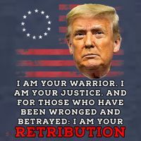 2024 Trump Desantis Florida CPAC I Am Your Retribution Trumo Kids T-Shirt thumb 4