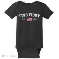 250 Two Fiddy 1776-2026 250th Anniversary USA America Baby Bodysuit thumb 0