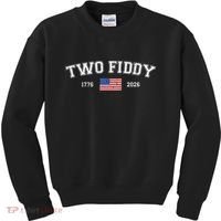 250 Two Fiddy 1776-2026 250th Anniversary USA America Kids Sweatshirt thumb 0