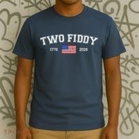 250 Two Fiddy 1776-2026 250th Anniversary USA America T-Shirt thumb 3