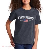 250 Two Fiddy 1776-2026 250th Anniversary USA America Kids T-Shirt thumb 2
