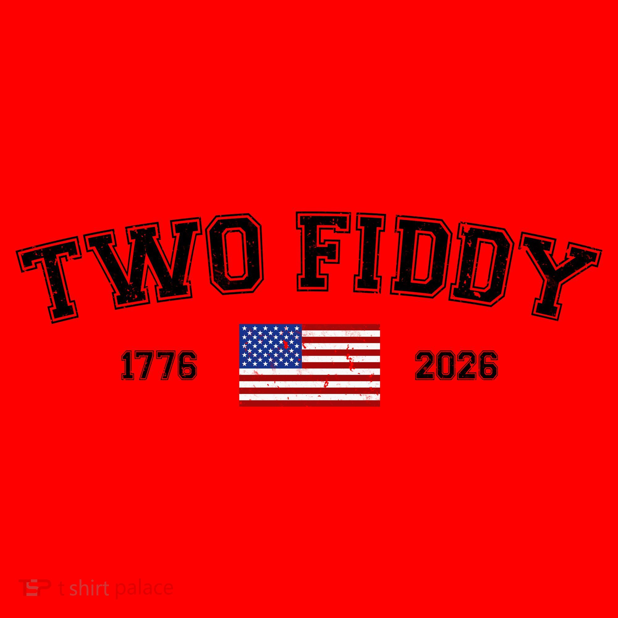 250 Two Fiddy 1776-2026 250th Anniversary USA America Santa Hat