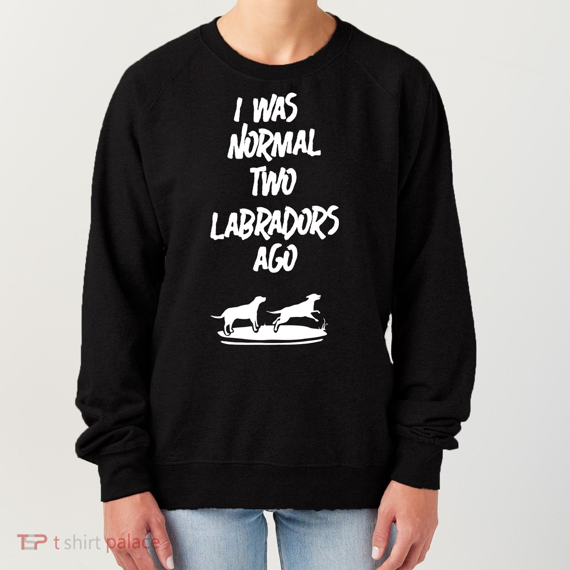 2 Two Labrador Retriever Ago Black Yellow Chocolate Lab Women's Sweatshirt