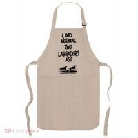2 Two Labrador Retriever Ago Black Yellow Chocolate Lab Apron thumb 0