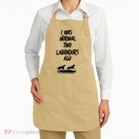 2 Two Labrador Retriever Ago Black Yellow Chocolate Lab Apron thumb 2