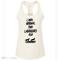 2 Two Labrador Retriever Ago Black Yellow Chocolate Lab Women's Tank Top thumb 0