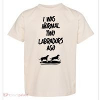2 Two Labrador Retriever Ago Black Yellow Chocolate Lab Toddler T-Shirt thumb 0