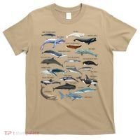 20 Types of Whales Cute Whale Breeds Species - Whale Lovers T-Shirt thumb 0