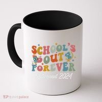 2024 Teacher Retirement SchoolS Out Forever Coffee Mug thumb 0