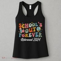 2024 Teacher Retirement SchoolS Out Forever Women's Tank Top thumb 3