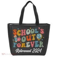 2024 Teacher Retirement SchoolS Out Forever Tote Bag thumb 0