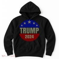 2024 Trump, Save America Again USA Flag Hoodie thumb 0