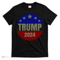 2024 Trump, Save America Again USA Flag T-Shirt thumb 0