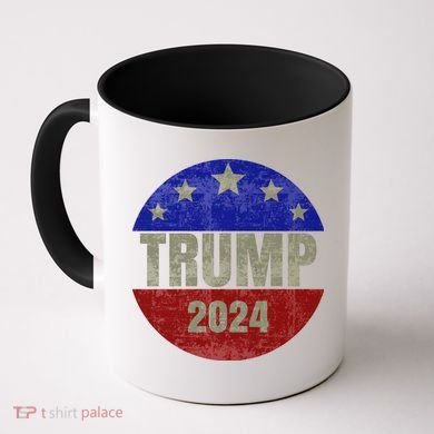 2024 Trump, Save America Again USA Flag Coffee Mug