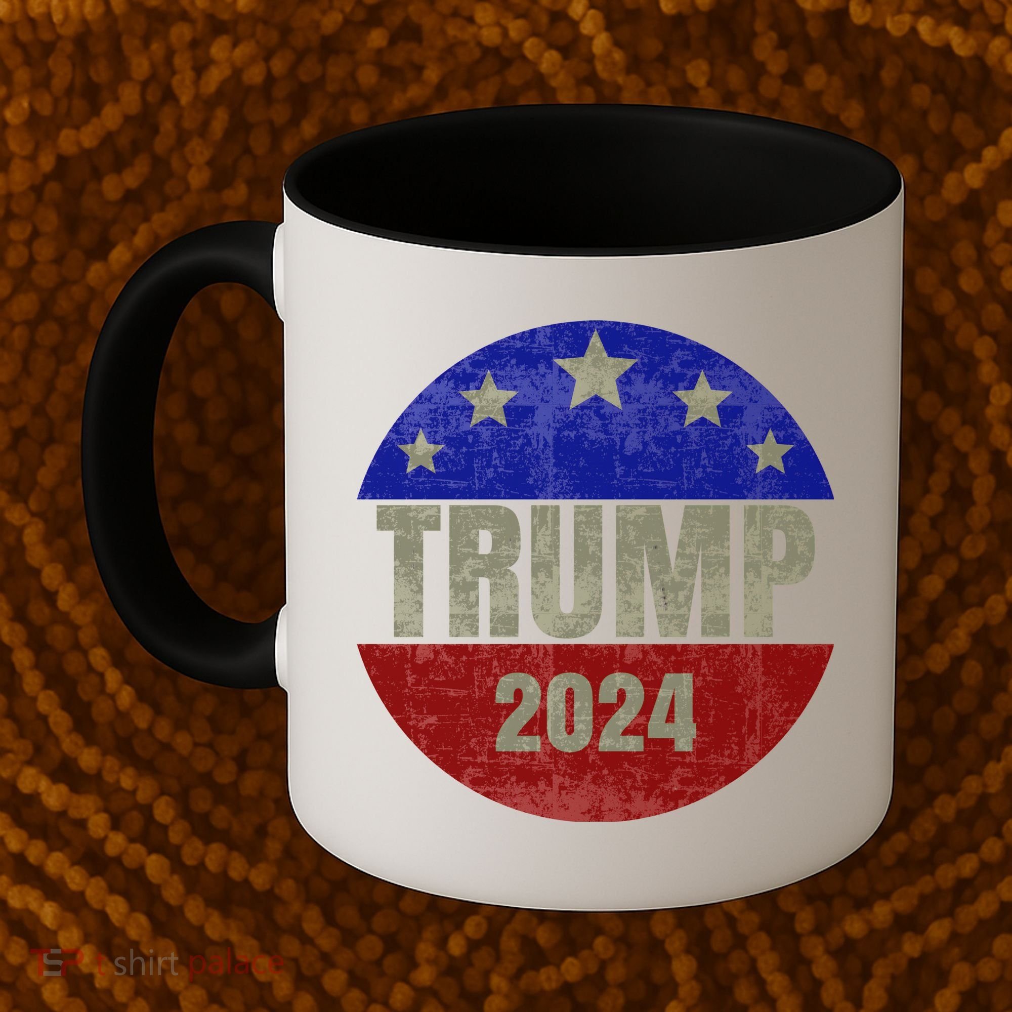 2024 Trump, Save America Again USA Flag Coffee Mug