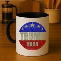 2024 Trump, Save America Again USA Flag Coffee Mug thumb 4
