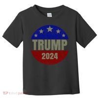 2024 Trump, Save America Again USA Flag Toddler T-Shirt thumb 0