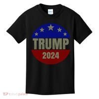 2024 Trump, Save America Again USA Flag Kids T-Shirt thumb 0