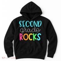 2nd Teacher Team - Second Grade Rocks Hoodie thumb 0