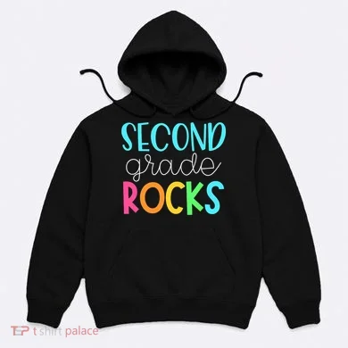 2nd Teacher Team - Second Grade Rocks Hoodie