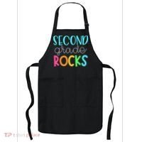 2nd Teacher Team - Second Grade Rocks Apron thumb 0