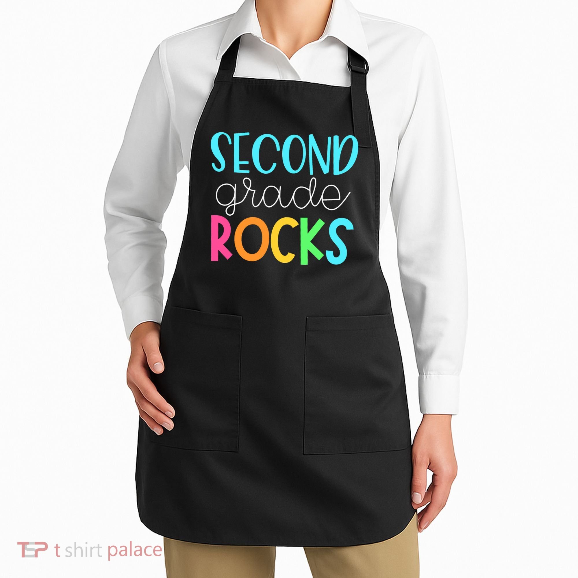 2nd Teacher Team - Second Grade Rocks Apron