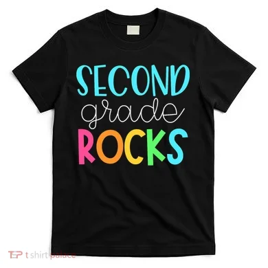 2nd Teacher Team - Second Grade Rocks T-Shirt