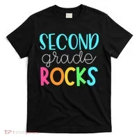 2nd Teacher Team - Second Grade Rocks T-Shirt thumb 0