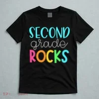 2nd Teacher Team - Second Grade Rocks T-Shirt thumb 5