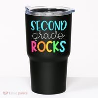 2nd Teacher Team - Second Grade Rocks Tumbler thumb 0