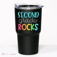 2nd Teacher Team - Second Grade Rocks Tumbler thumb 0