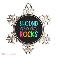2nd Teacher Team - Second Grade Rocks Ornament thumb 0