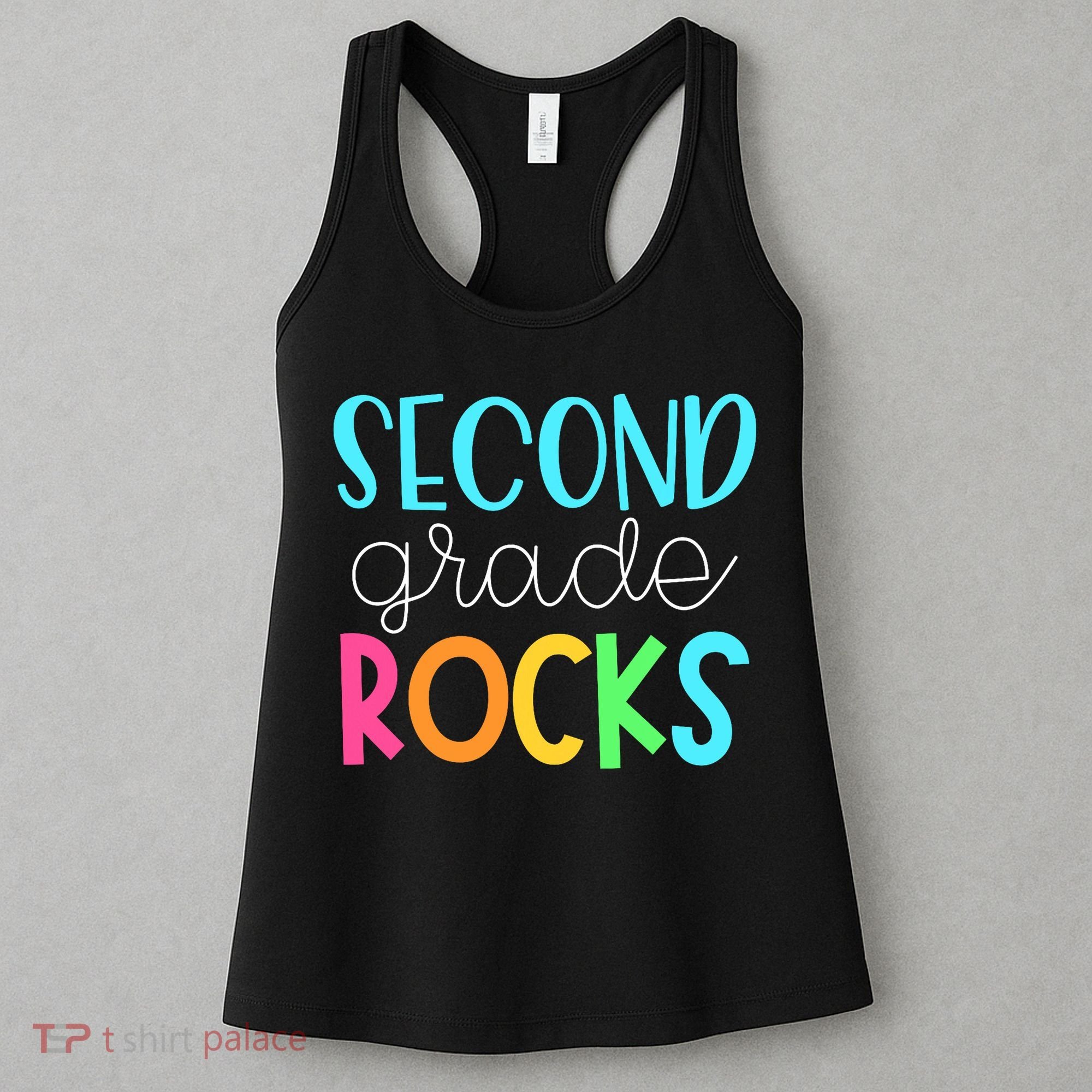 2nd Teacher Team - Second Grade Rocks Women's Tank Top