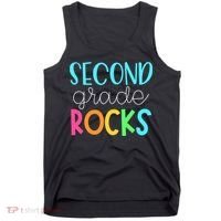 2nd Teacher Team - Second Grade Rocks Tank Top thumb 0